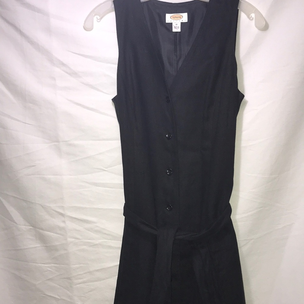 COPY - Talbots Petit. Sleeveless linen dress